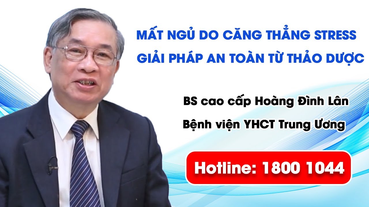 VTV2 – Mất ngủ do căng thẳng stress và giải pháp an toàn từ thảo dược